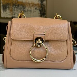 Chloé Tess Day Mini Leather Shoulder Bag